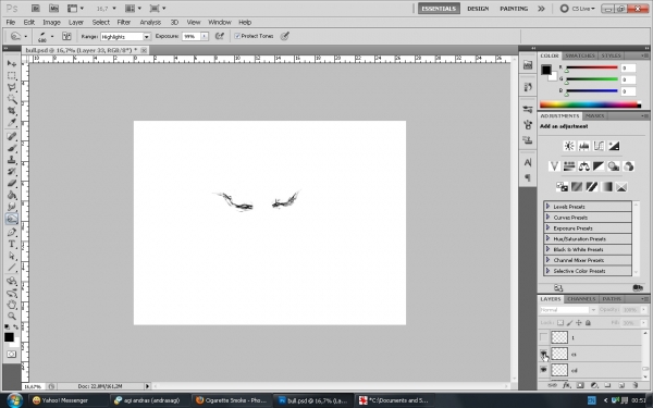 Creation of Smoke Bull: Step 3